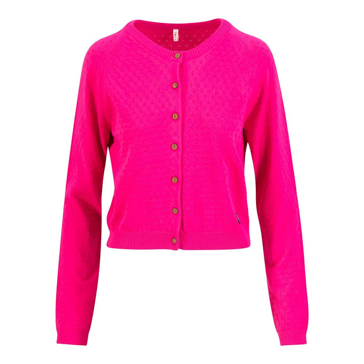 Blutsgeschwister Damen Strickjacke Sweet Knit – pink