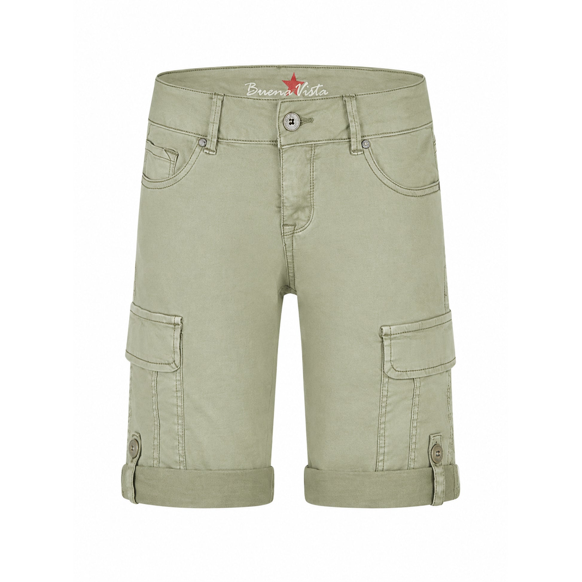 Buena Vista Damen Short Cargo-Short Stretch twill