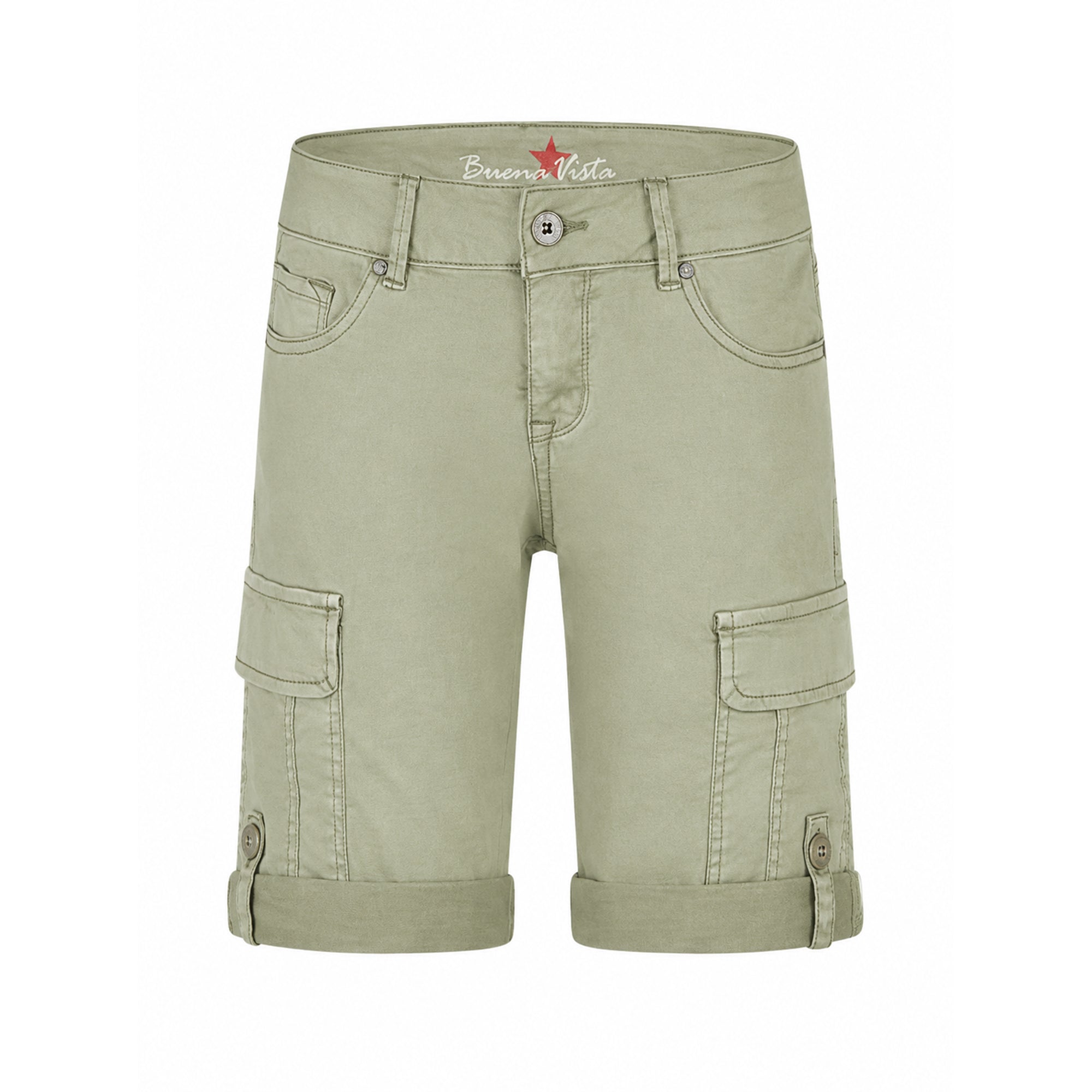 Buena Vista Damen Short Cargo-Short Stretch twill