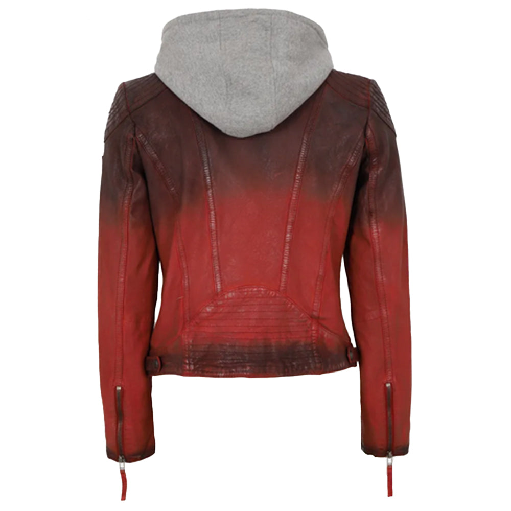Mauritius Damen Lederjacke Biker Cascha LAMOV