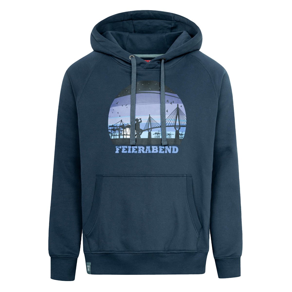 Derbe Herren Hoodie FeierNacht