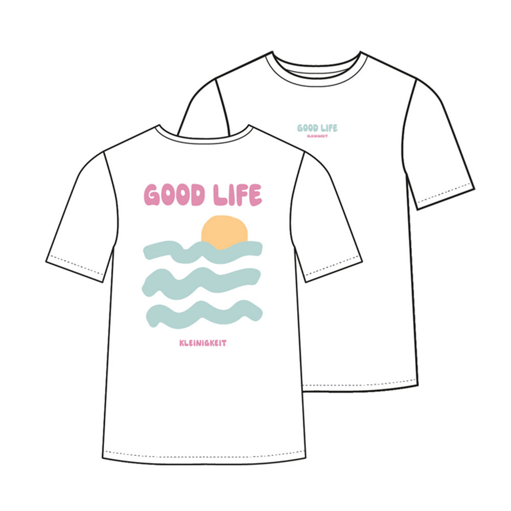 Kleinigkeit Damen T-Shirt Big Good Life Beach
