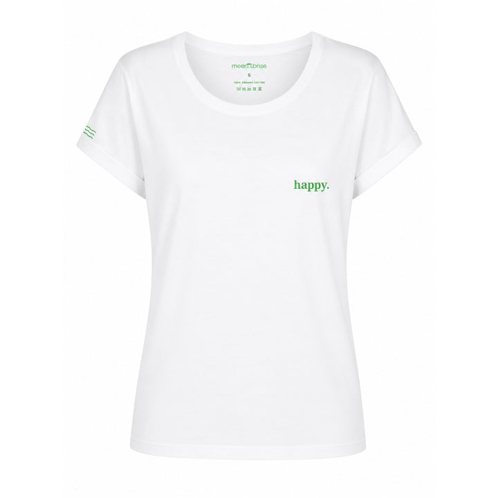 meeresbrise Damen T-Shirt `happy`