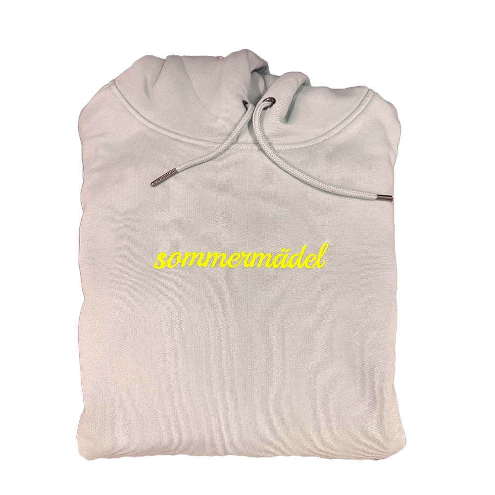 meeresbrise Damen Kapuzenpullover `Sommermädel`