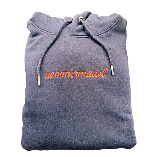 meeresbrise Damen Kapuzenpullover `Sommermädel`