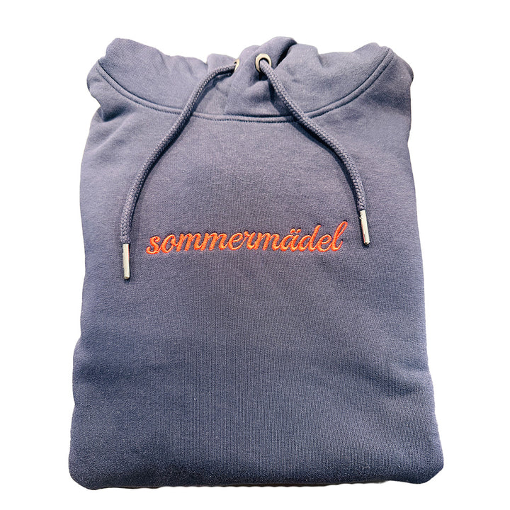 meeresbrise Damen Kapuzenpullover `Sommermädel`