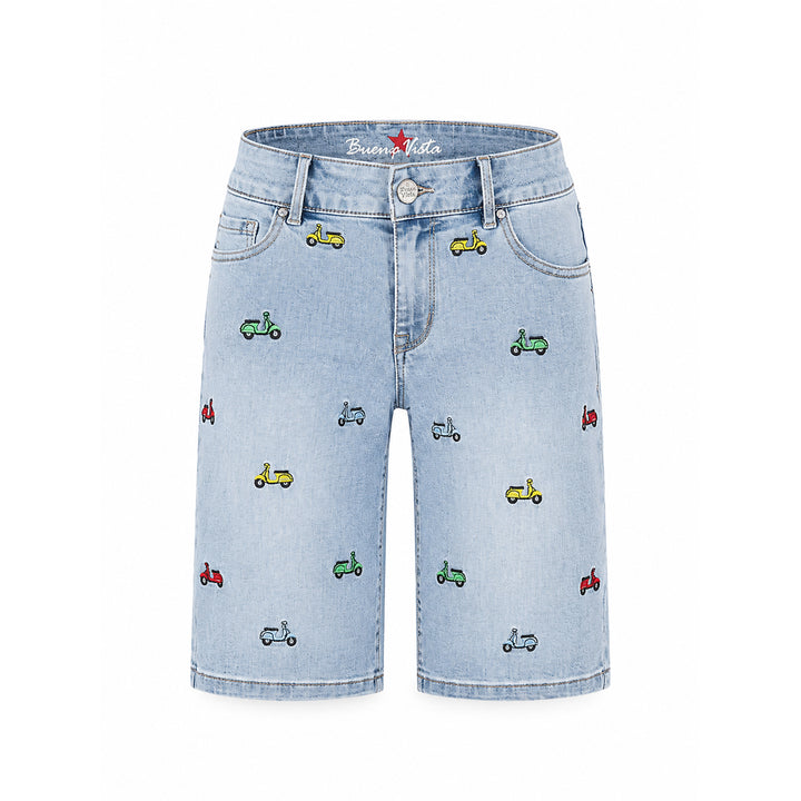 Buena Vista Damen Short Italy-Short stretch denim