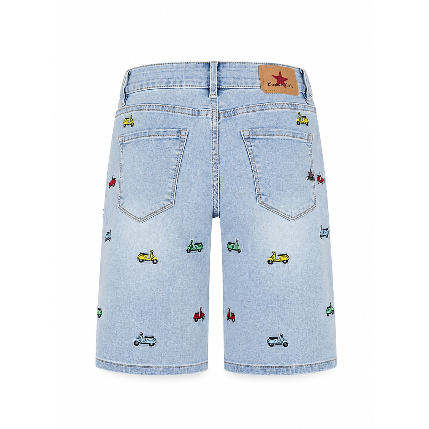 Buena Vista Damen Short Italy-Short stretch denim