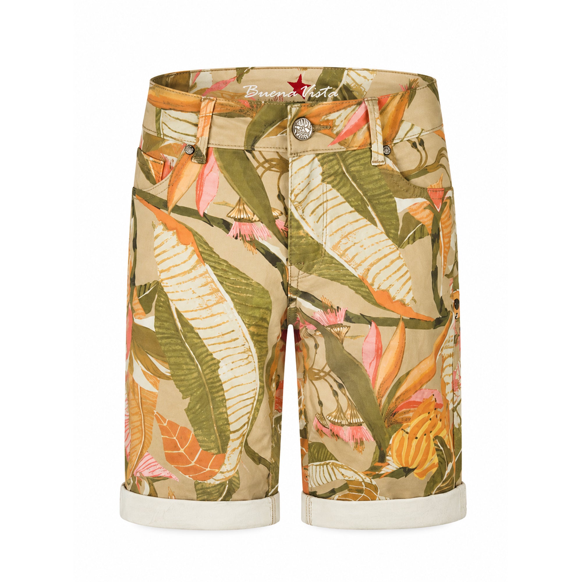 Buena Vista Damen Short Italy-Short summer twill