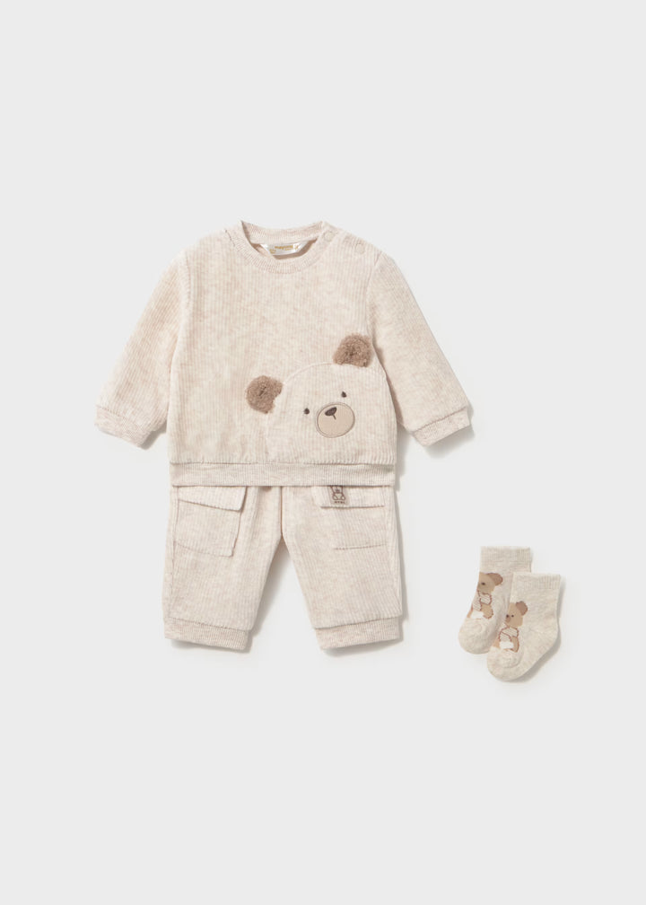 Mayoral Baby-Jungen Jogginganzug 3-teilig 2669