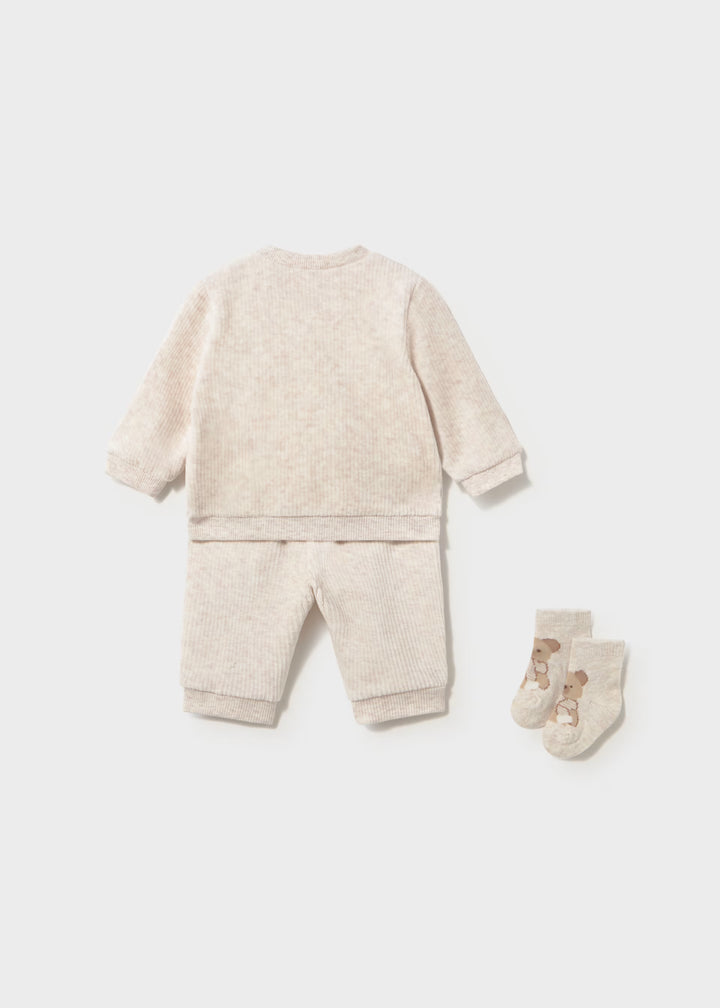 Mayoral Baby-Jungen Jogginganzug 3-teilig 2669