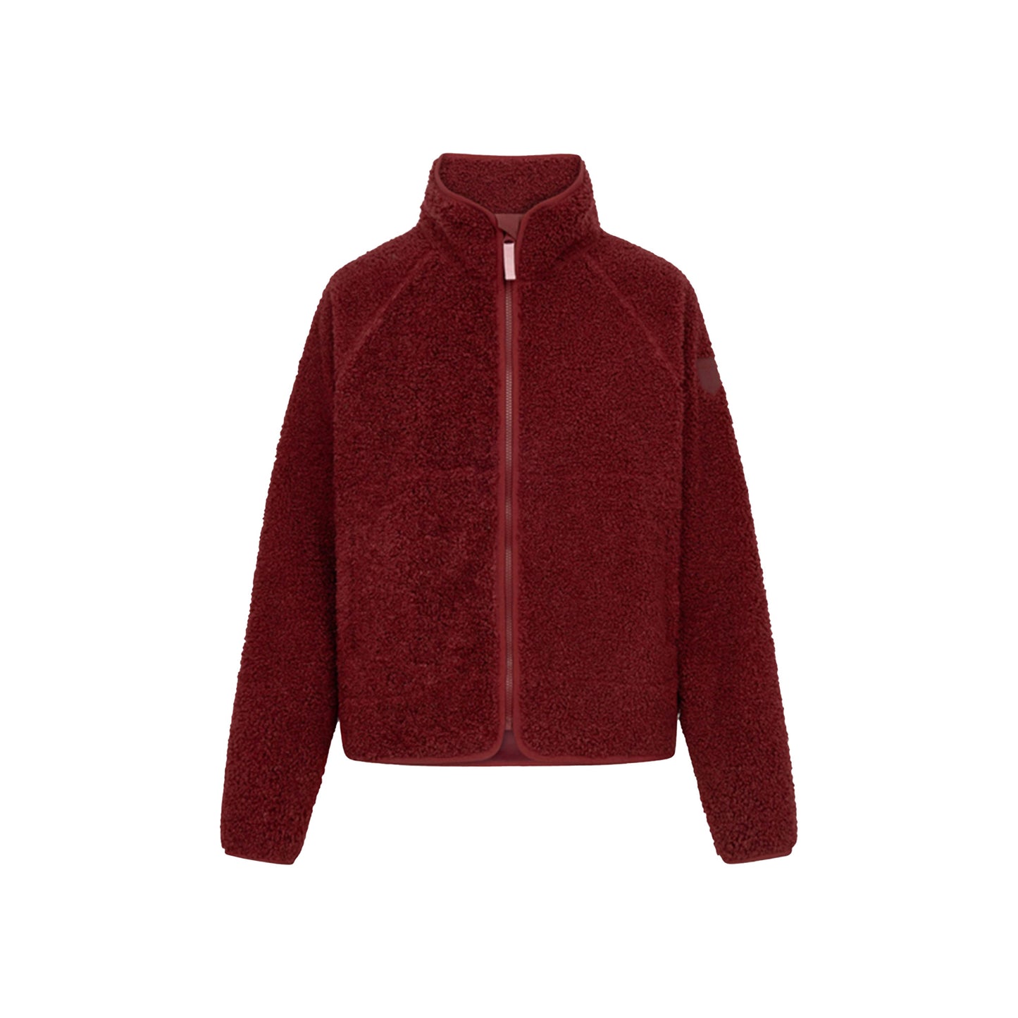 Derbe Damen Jacke Kuschelby – rhubarb