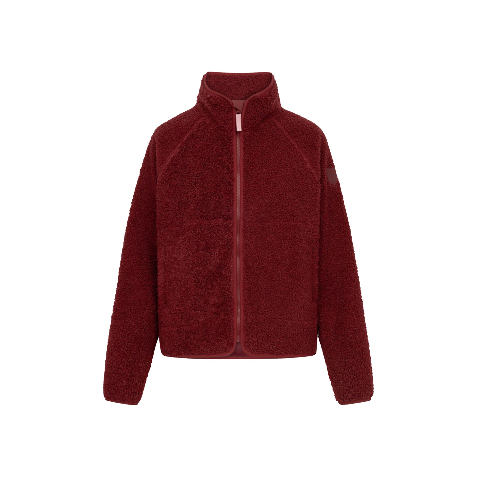 Derbe Damen Jacke Kuschelby – rhubarb