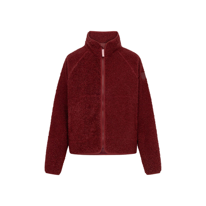Derbe Damen Jacke Kuschelby – rhubarb