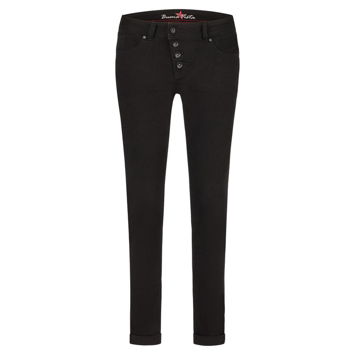 Buena Vista Damen Hose Malibu Stretch Twill - black