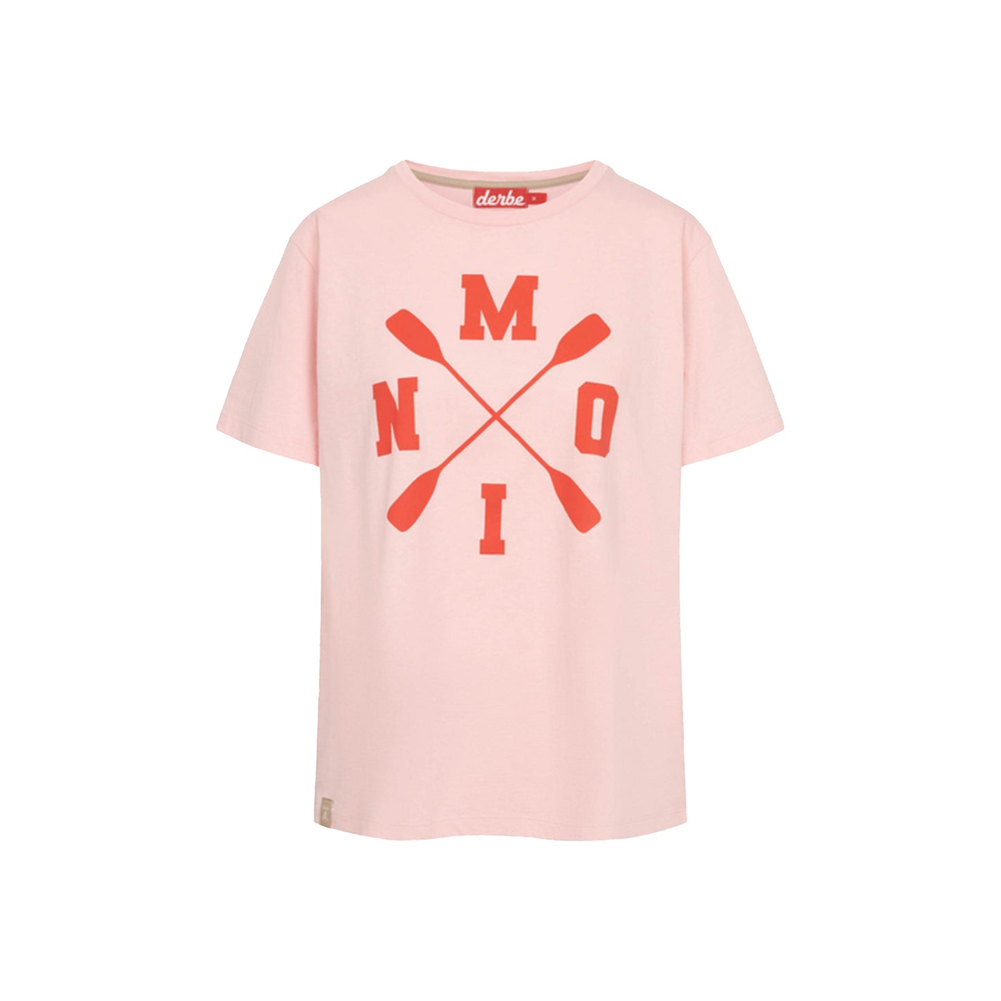 Derbe Damen T-Shirt Moin X – coral blush/red