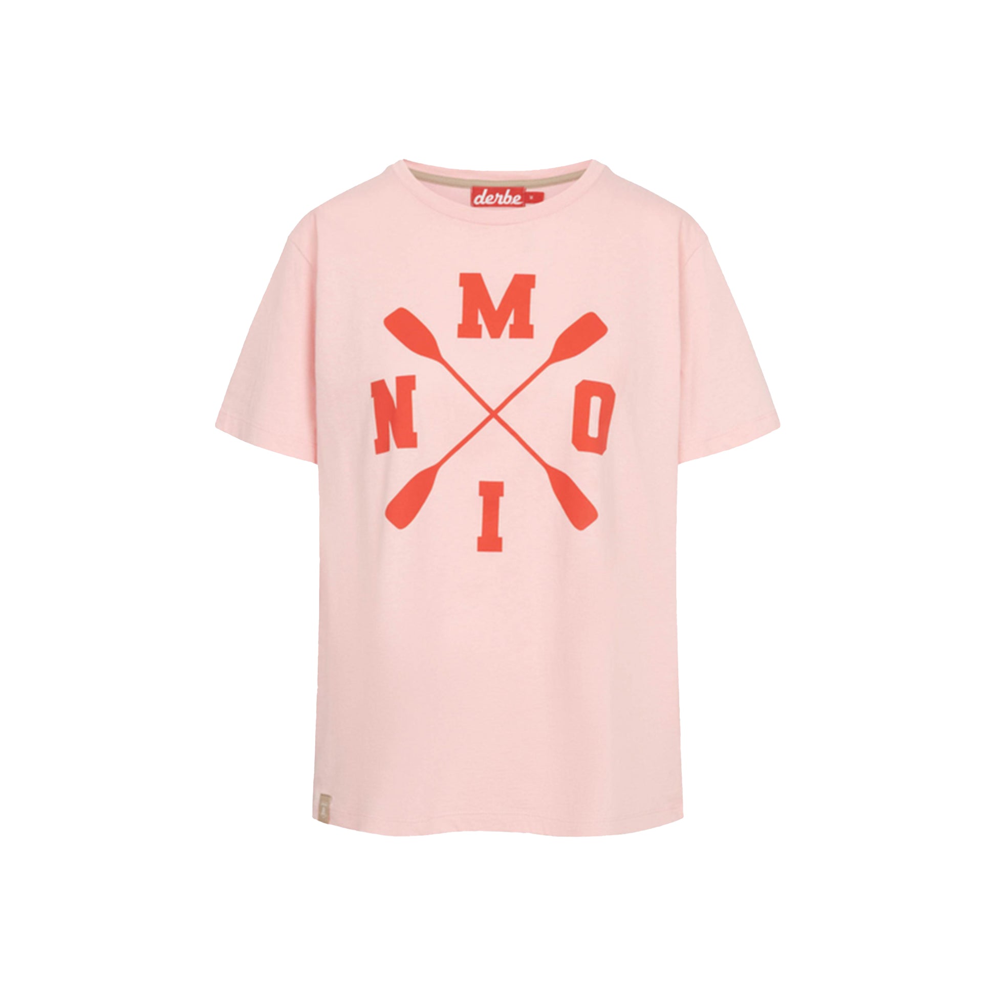 Derbe Damen T-Shirt Moin X – coral blush/red