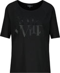 Monari Damen T-Shirt mit Strass und Schrift