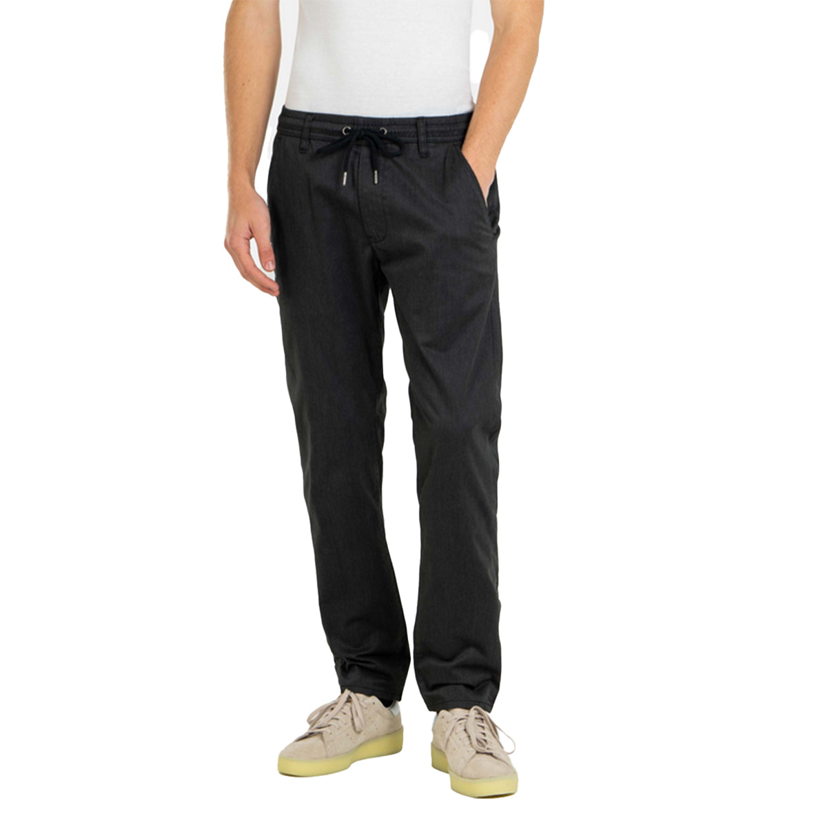 REELL Herren Joggpants Reflex Easy - dark grey Cottonwool