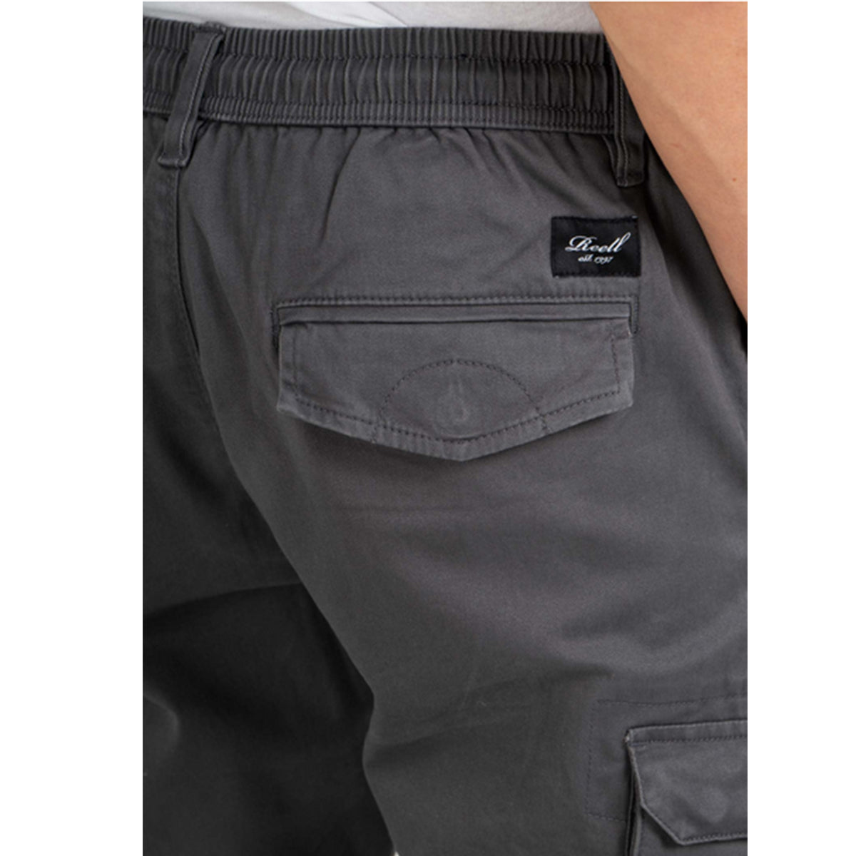 REELL Herren Hose Reflex Rib Cargo Vulcan Grey