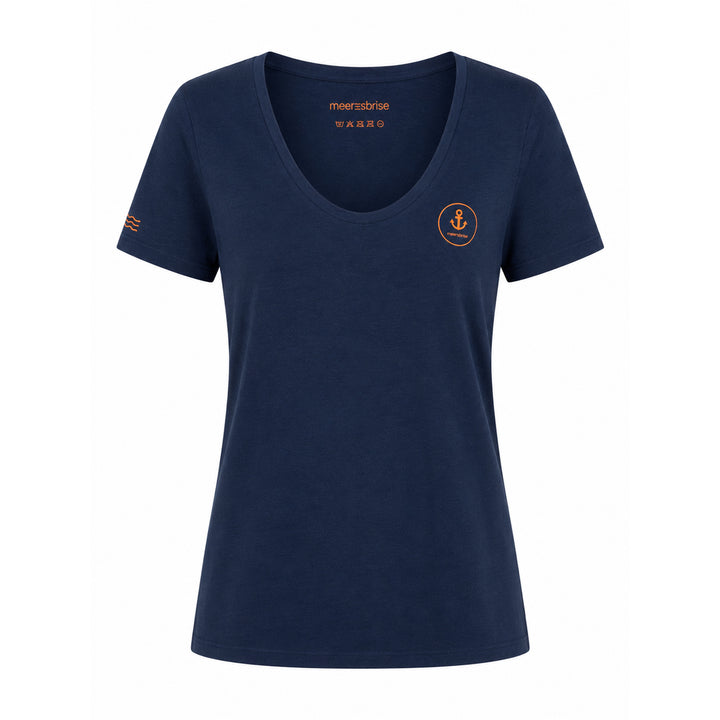 meeresbrise Damen T-Shirt `Anker`