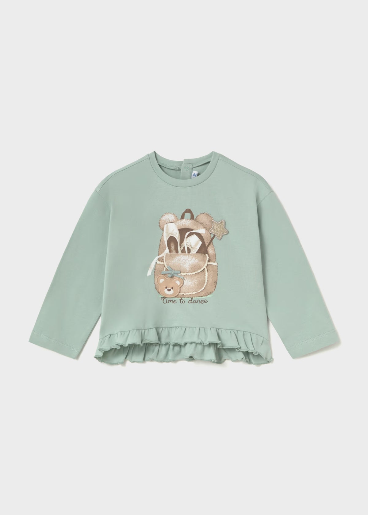 Mayoral Baby-Mädchen Langarmshirt 2001 – anis
