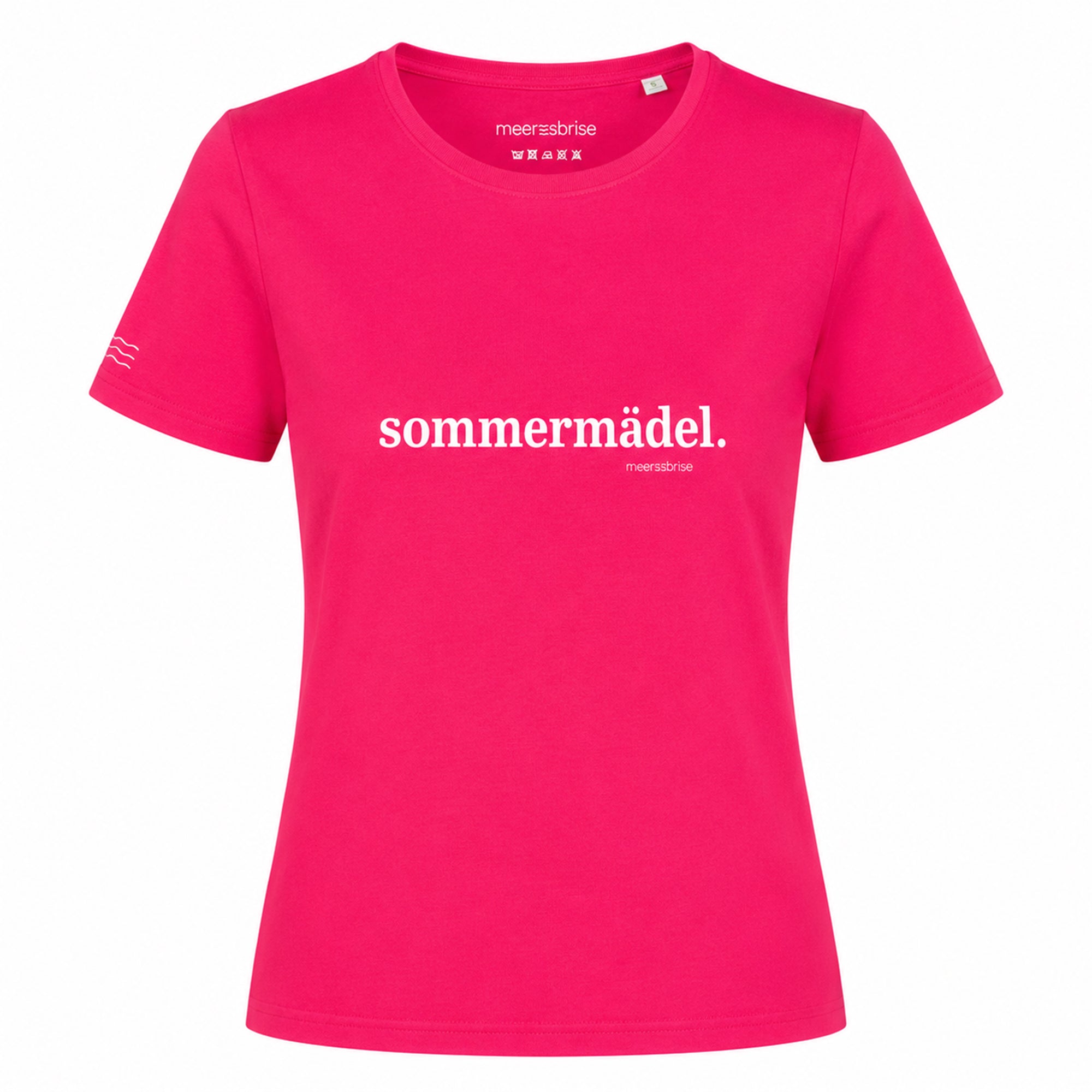 meeresbrise Damen T-Shirt `Sommermädel`