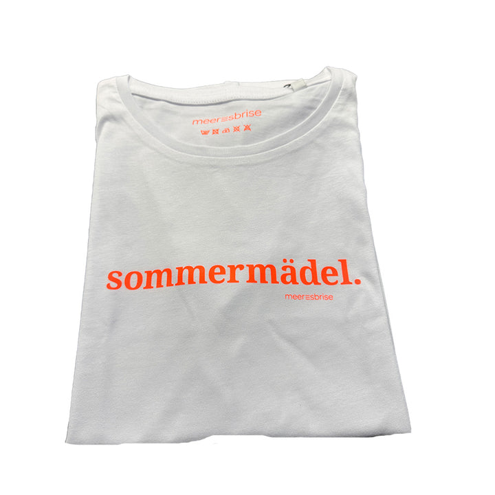 meeresbrise Damen T-Shirt `Sommermädel`