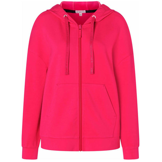 Timezone Damen Kapuzen-Sweatjacke Sporty Zip