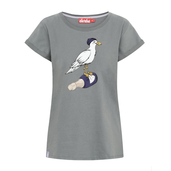 Derbe Damen T-Shirt Sturmmöwin