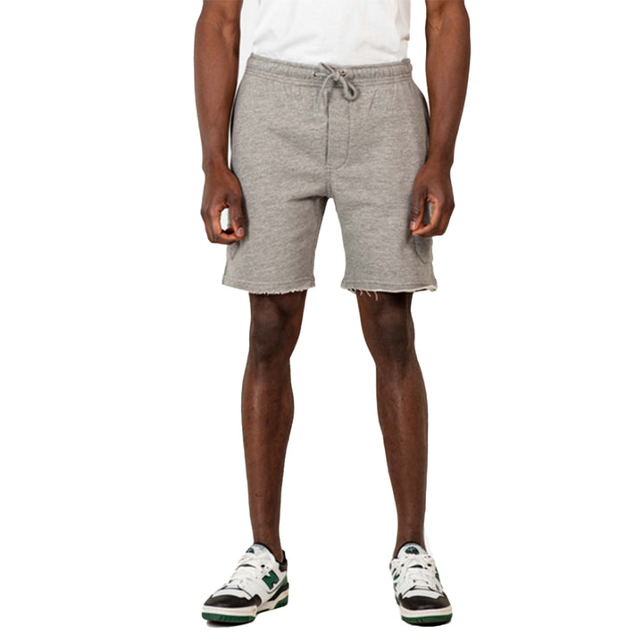 REELL Herren Sweat Cargo Short grey melange