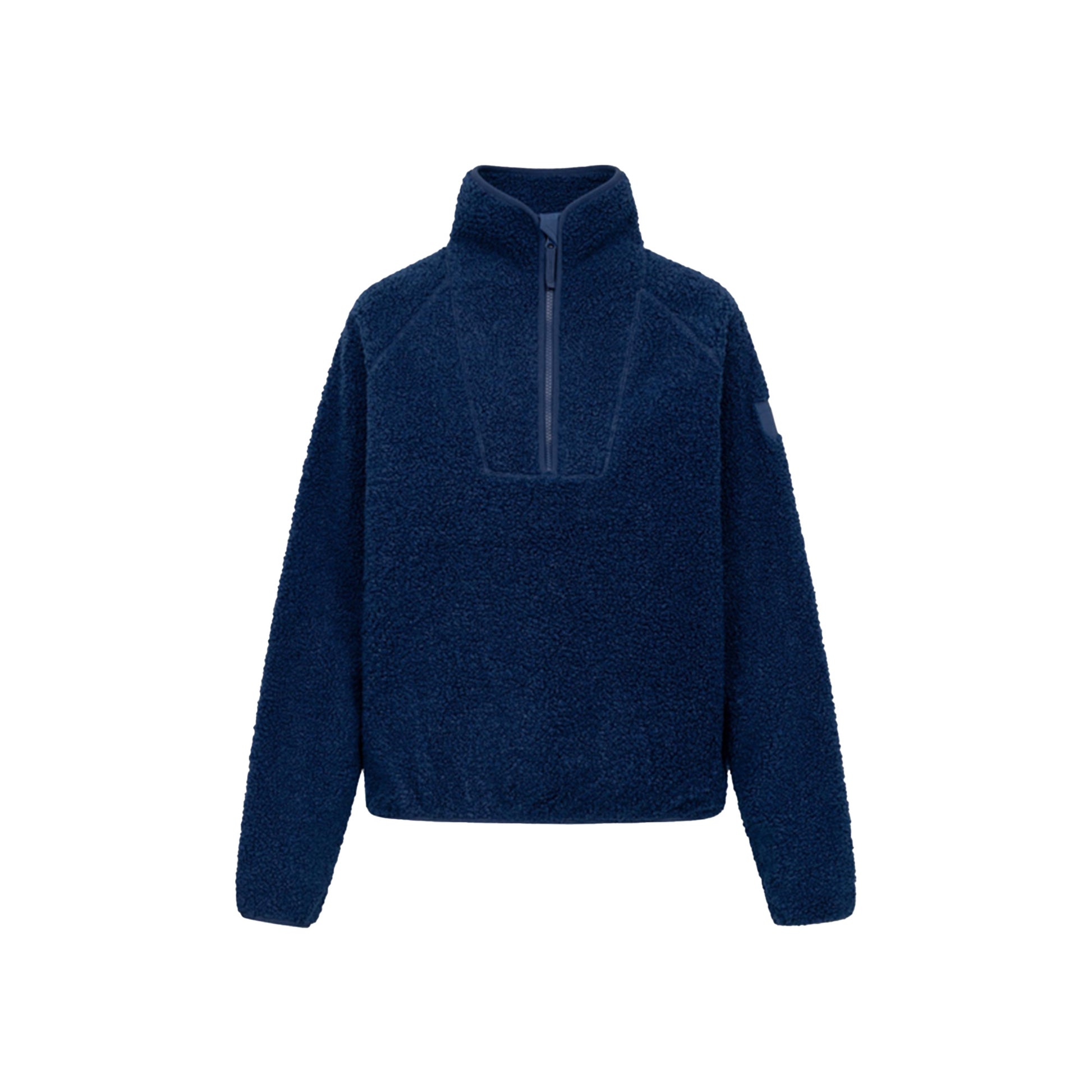 Derbe Damen Pullover Kuschelby Troyer – navy peony