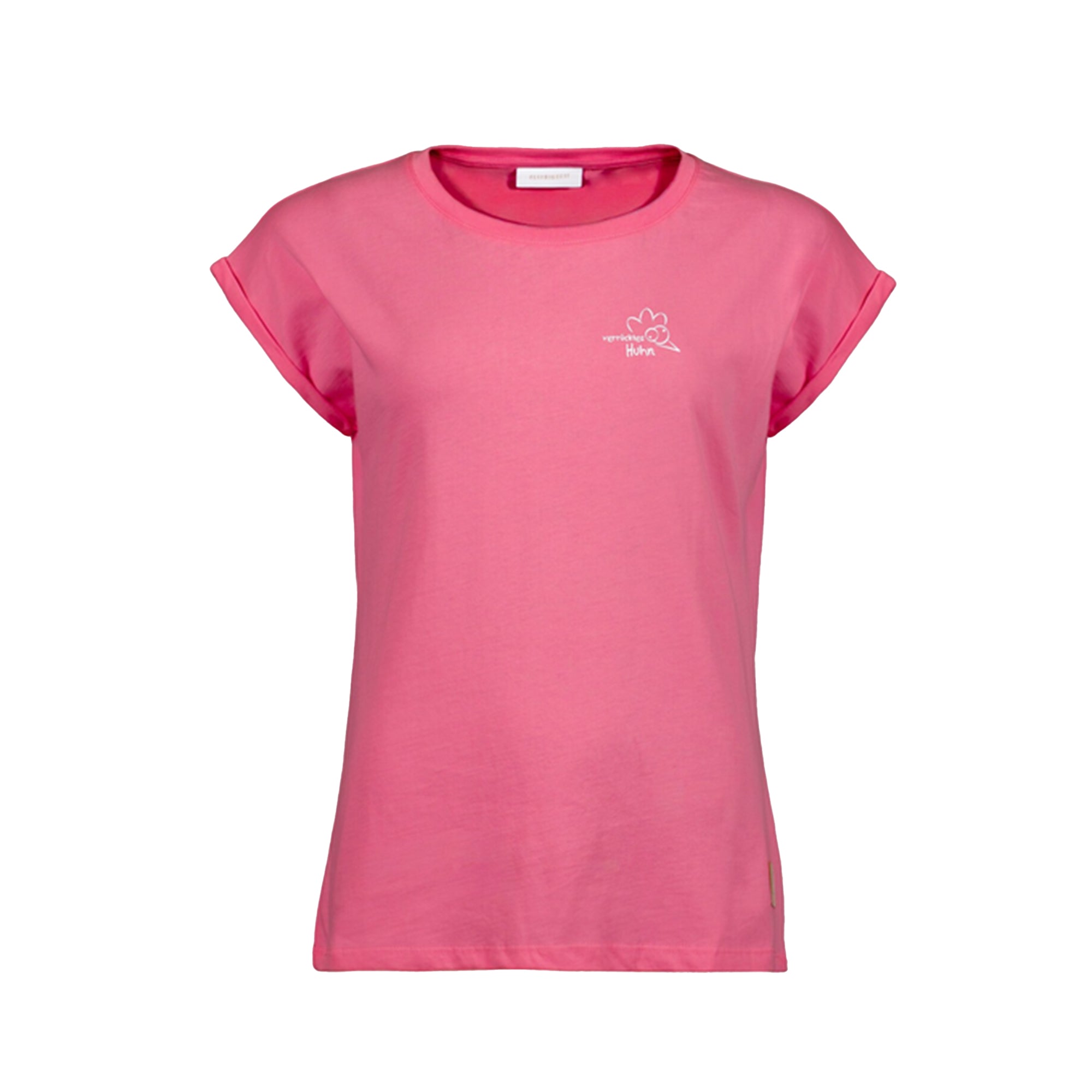 Kleinigkeit Damen T-Shirt Normalfit Verrücktes Huhn