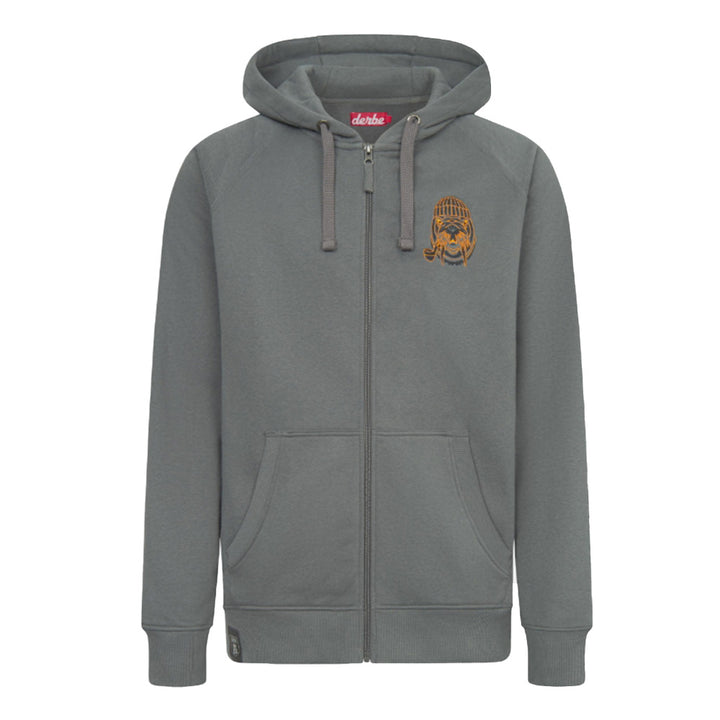 Derbe Herren Kapuzen-Sweatjacke Walross