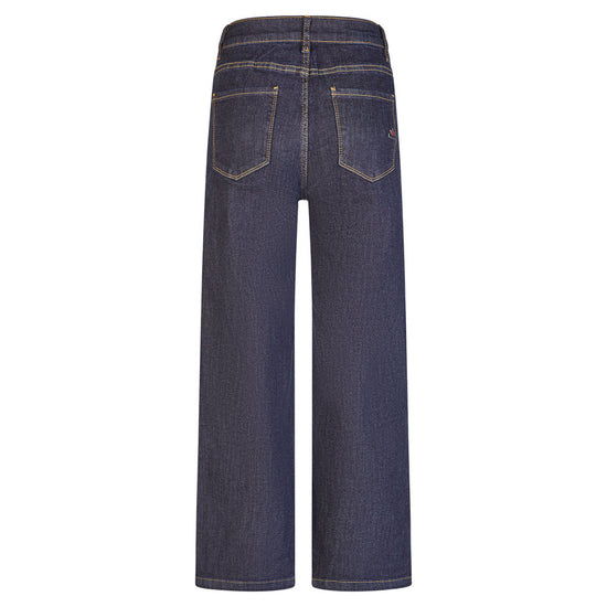 Buena Vista Damen Jeanshose Wide Leg Marine Stretch Denim