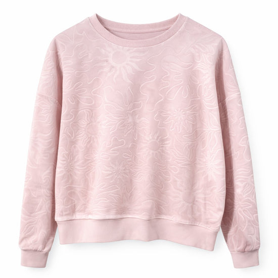 Ragwear Damen Sweatshirt Wuss Embossed – marshmallow