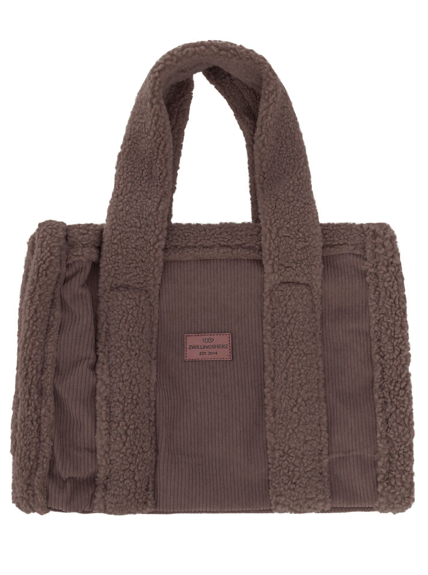 Zwillingsherz Damen Tasche XXL Shopper "Teddy"