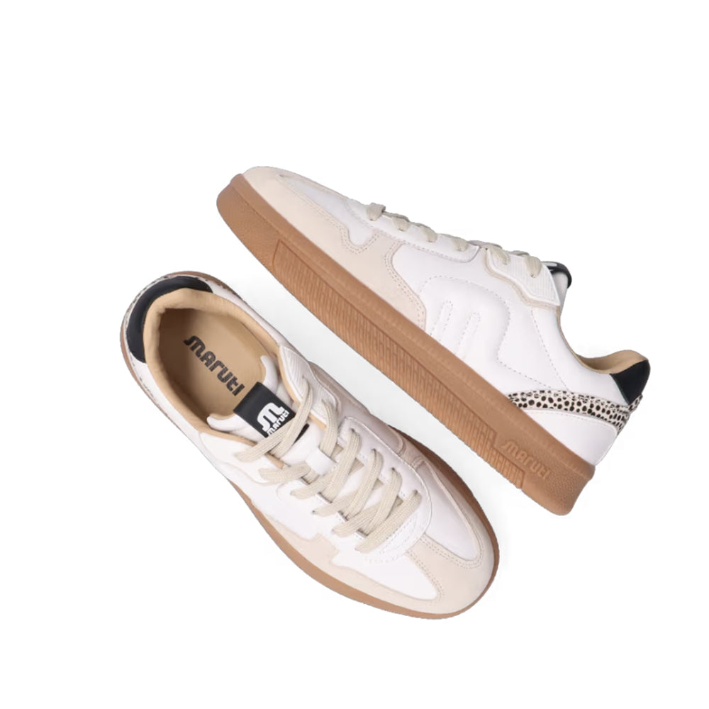 Maruti Damen Sneaker Yale Suede White