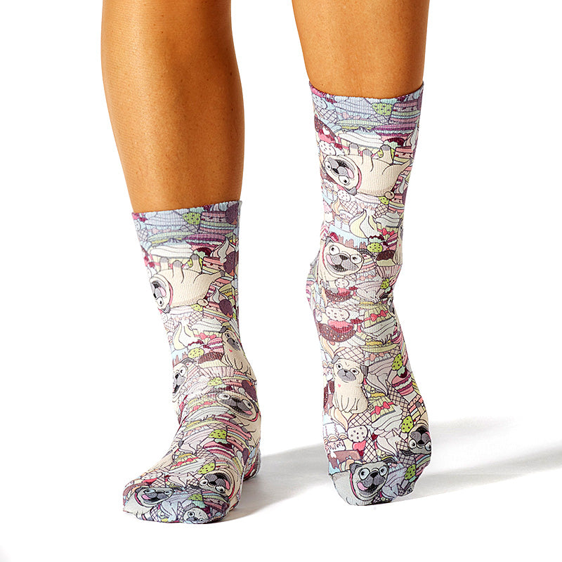 Wigglesteps Lady Socks SWEET PUG