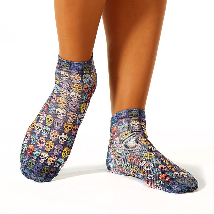 Wigglesteps Lady Sneaker BLUE SKULL