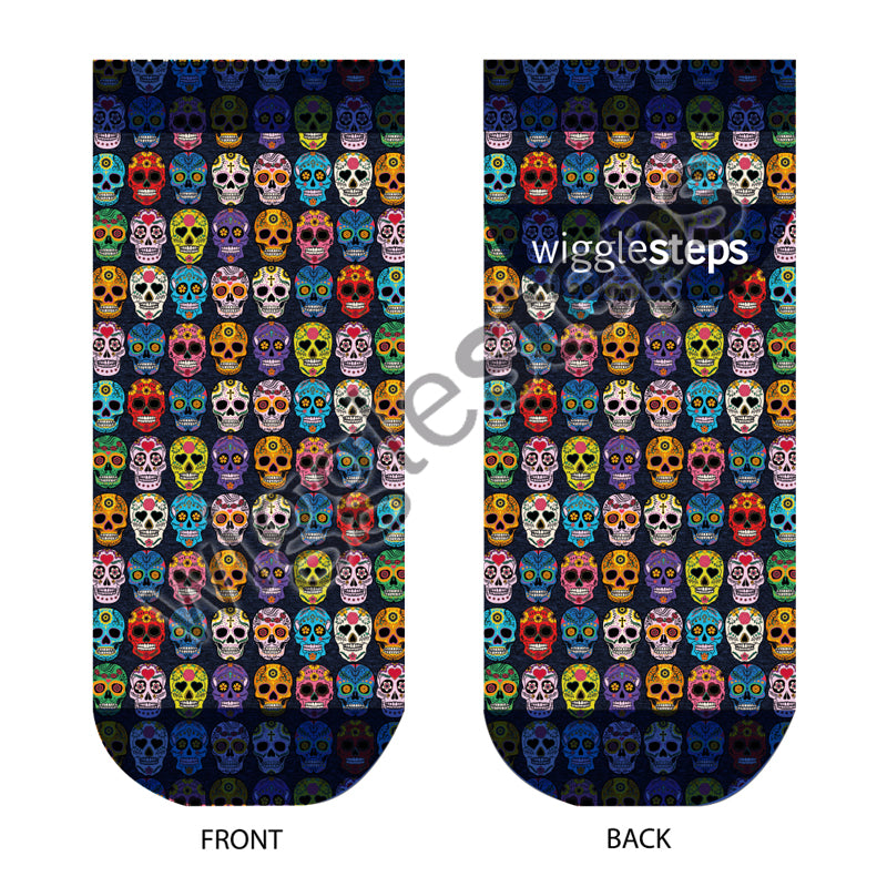 Wigglesteps Herren Sneaker BLUE SKULLS