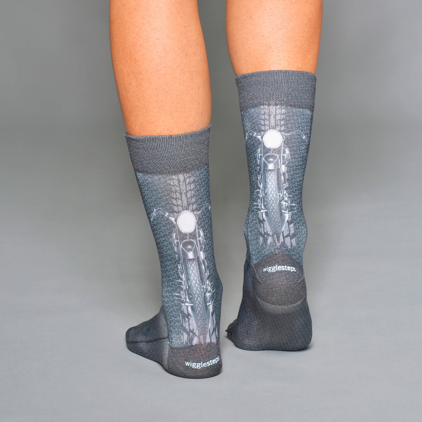 Wigglesteps  Men Socks MOTORCYCLE CRUISER