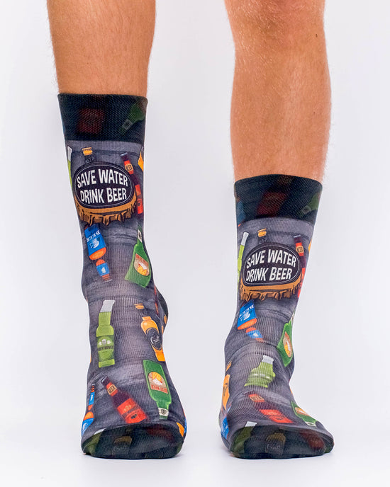Wigglesteps Men Socks DRINK BEER