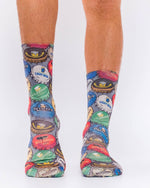 Wigglesteps Men Socks VINTAGE BEER