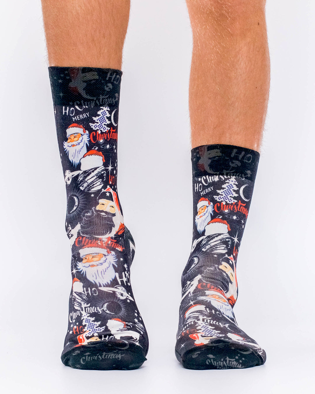 Wigglesteps Men Socks GALACTIC SANTA-M