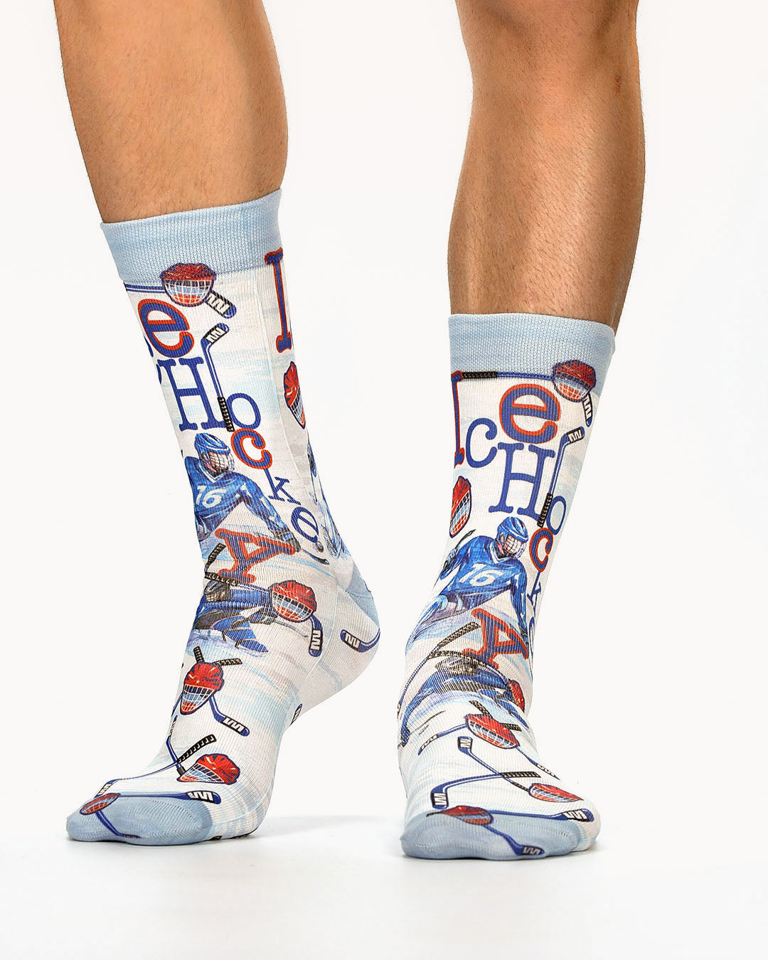 Wigglesteps Men Socks ICE HOCKEY