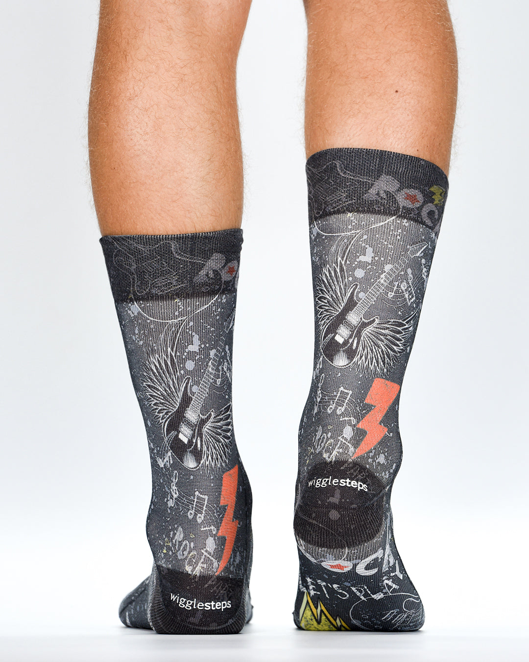 Wigglesteps Herren Socken ROCK PARTY