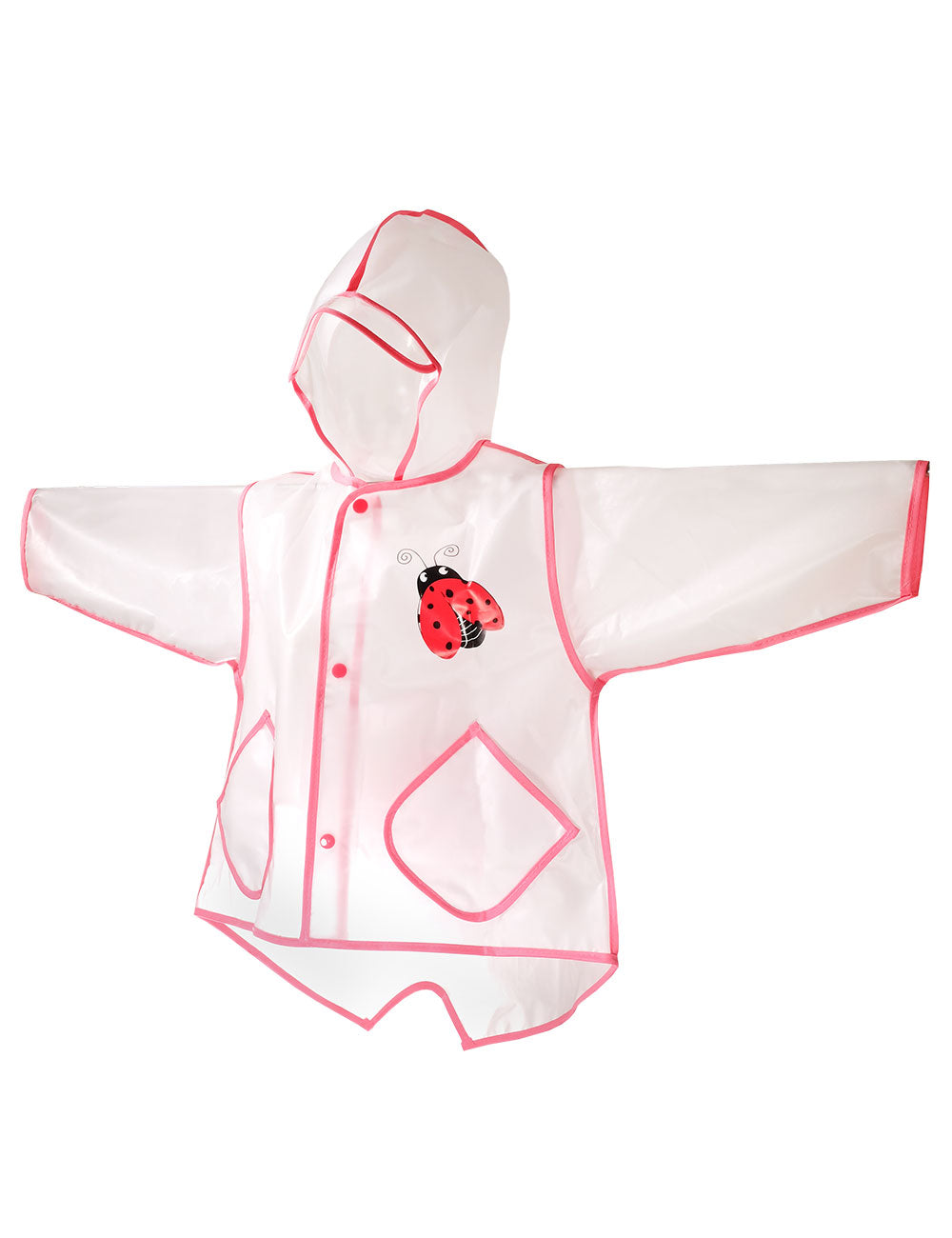 Maximo Regenmantel Frosch oder Marienkäfer transparent