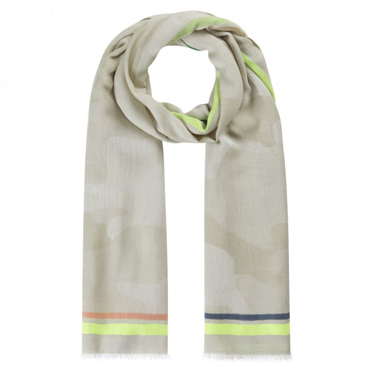 Codello Damen Schal CAMOUFLAGE JACQUARD WOVEN