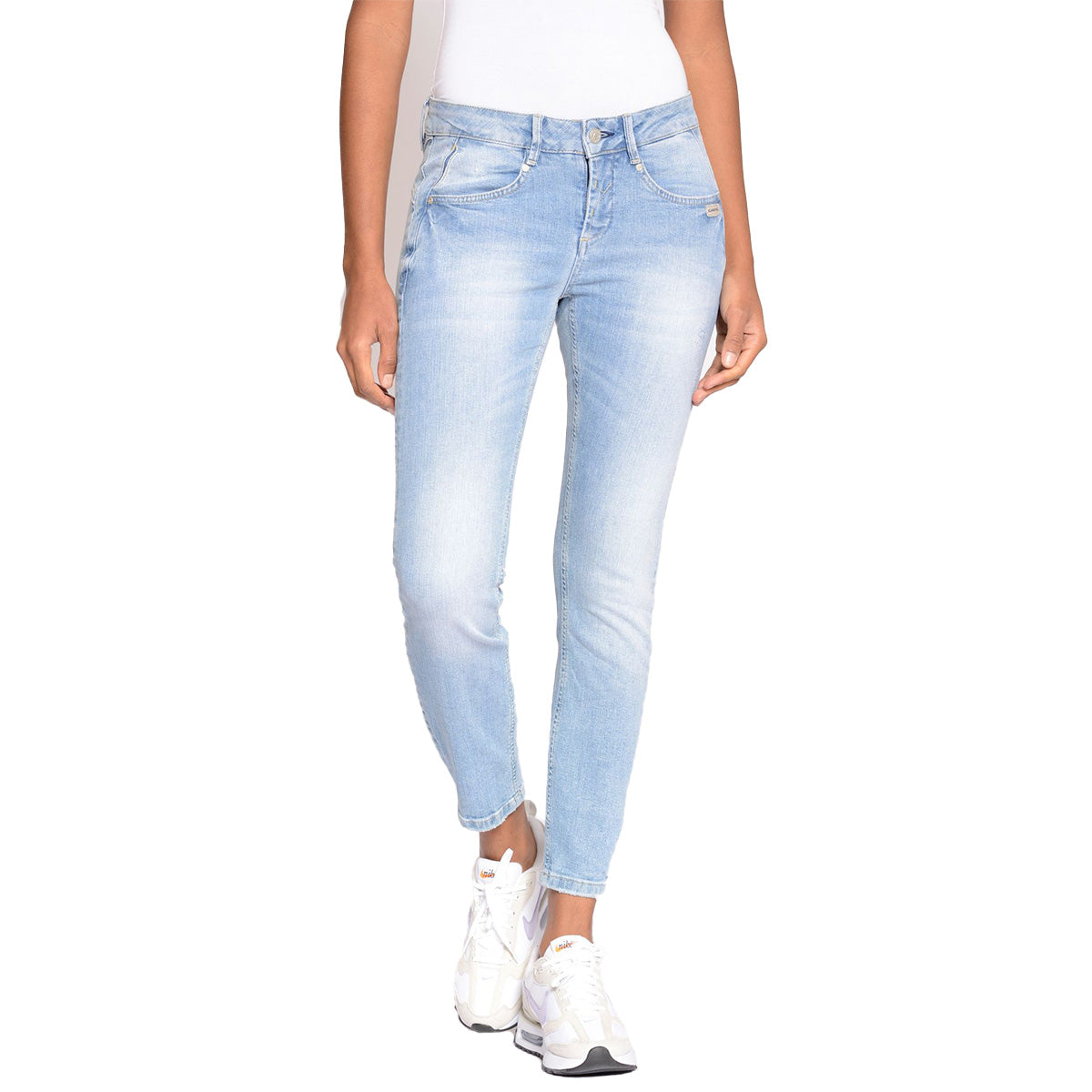 Gang Damen Jeans 94Nele X-Cropped skinny fit